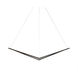Z-Bar LED 14.68 inch Matte Black Pendant Ceiling Light, Bird